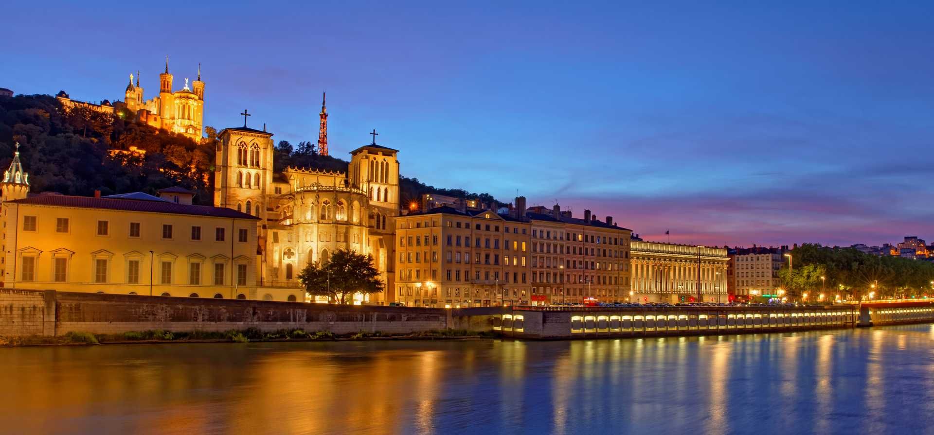 Visite nocturne "Lyon, ville de lumières" 