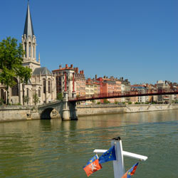 Croisière-promenade Lyon City Boat sur la Saône, Lyon